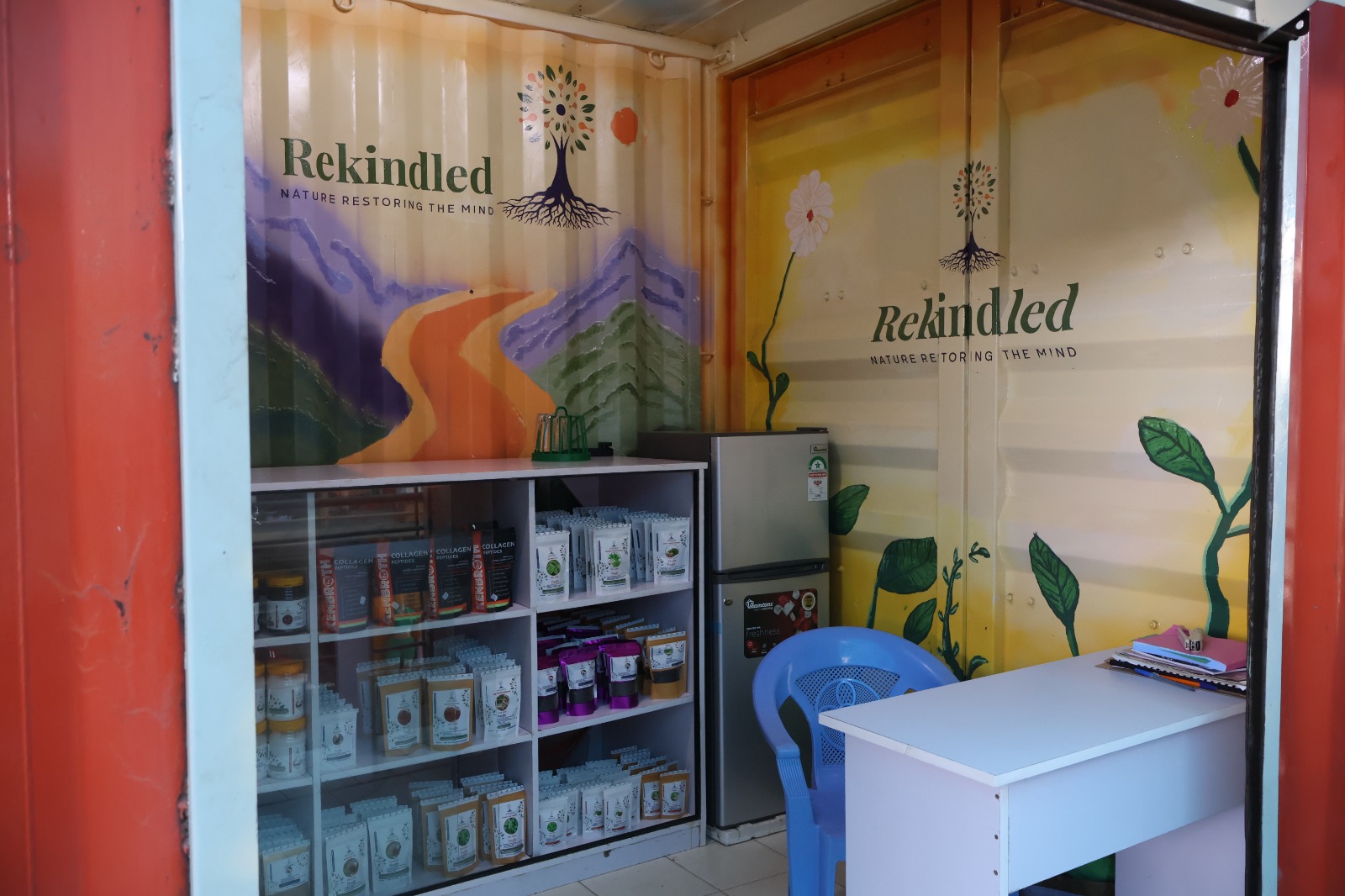 Rekindled mural, view 1